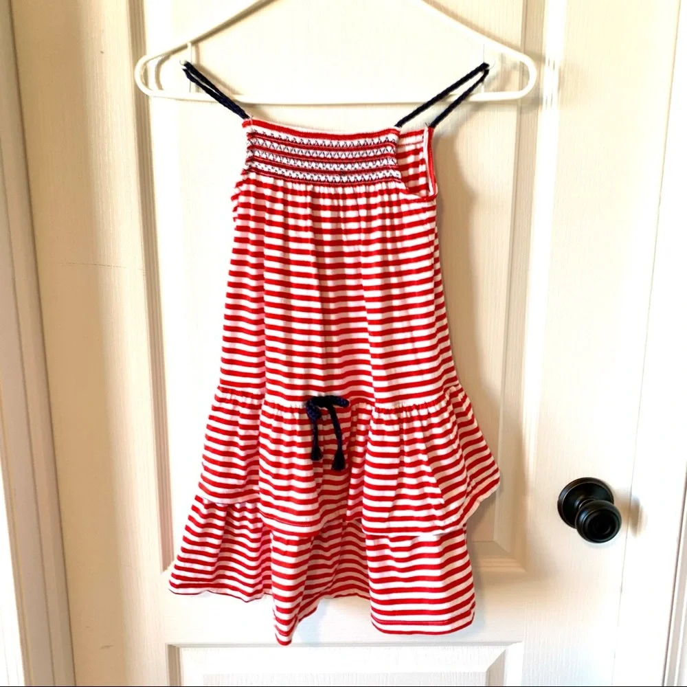 OSH KOSH B’GOSH Striped Drop Waist Dress—SZ. 6